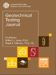 book cover for geotechnical testing journal